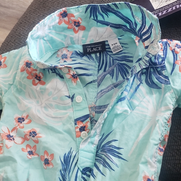 Boys Aloha romper - Picture 6 of 8